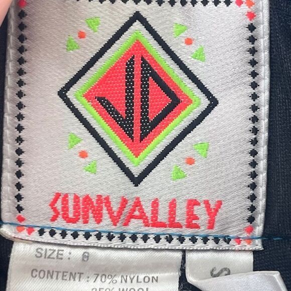 Sun Valley Vintage Rare Sample Model Ski/Snowboard Pants Sz 8 - Picture 1 of 10